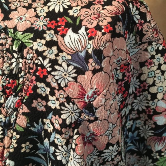 ZARA BASIC Floral Blouse - Picture 6 of 8